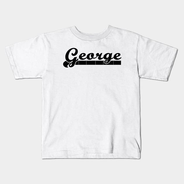 George Kids T-Shirt by sarahnash